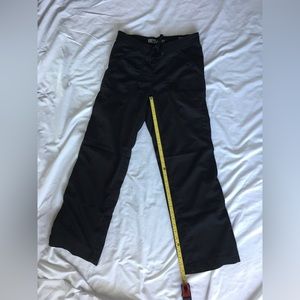 Greys anatomy black scrub pants, have been altered.
